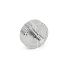 GN 50.8 Haltemagnete, Samarium-Cobalt (SmCo), Gehäuse Edelstahl, mit Gewindezapfen 