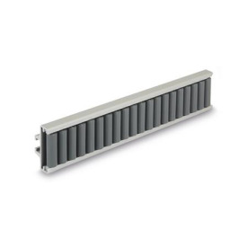GN 6471 Seitenführungen, Trägerprofil Aluminium, Zylinder- und Kugelrollen einseitig Form: Z - zylindrische Rollen<br />Kennziffer: 1 - einreihig