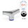 GN 8341 Flügelmuttern, Edelstahl, Hygienic Design Oberfläche: PL - poliert (Ra < 0,8 µm)
Werkstoff (Dichtring): H - HNBR