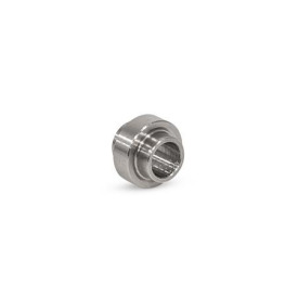 GN 753.2 Accessori di montaggio per rulli guida GN 753.1 / GN 753, acciaio INOX Tipo: AB - Boccola, con centraggio su due lati