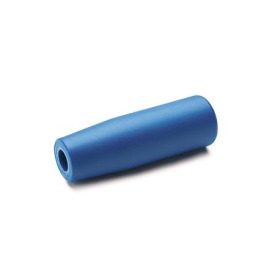 GN 519.2 Zylinderknöpfe, Kunststoff, detektierbar, FDA-konform Werkstoff / Oberfläche: VDB - visuell detektierbar, blau, RAL 5005, matt