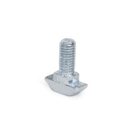 GN 52b Hammerkopfschrauben, Stahl / Edelstahl, für Aluprofile (b-Baukasten) Werkstoff / Oberfläche: SZ - Stahl, verzinkt, blau passiviert