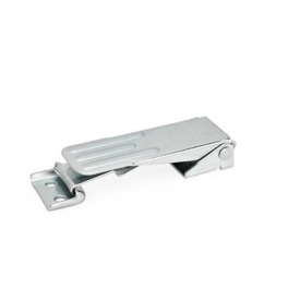GN 821 Chiusure a leva, acciaio / acciaio INOX Tipo: A - Senza fermo di sicurezza<br />Materiale: ST - Acciaio<br />N° identificativo: 2 - Tipo corto
