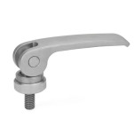 Exzenterspanner, Edelstahl, mit Schraube