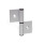 GN 2294 Scharniere, aushängbar, für Aluminiumprofile / Flächenelemente Form: A - Scharnierflügel außenliegend
Kennzeichen: C - mit Senkbohrungen
l<sub>2</sub>: 82