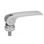 Exzenterspanner mit Schraube, Hebel Edelstahl