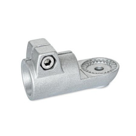 GN 276 Laschen-Klemmverbinder, Aluminium Form: IV - mit Innenverzahnung<br />Oberfläche: BL - blank, matt gestrahlt