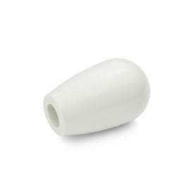 GN 719.2 Schaltknöpfe, Kunststoff Farbe: WS - weiß, RAL 9002, glänzend