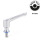 GN 305 Verstellbare Klemmhebel, mit Schraube, Edelstahl, Hygienic Design Werkstoff (Dichtring): E - EPDM