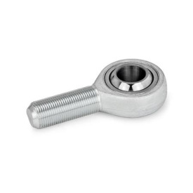 GN 648.2 Gelenkköpfe mit Schraube, Stahl Form: W - Stahl-PTFE / Stahl wartungsfrei