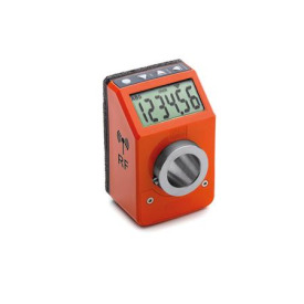 GN 9153 Stellungsanzeiger, 6-stellig, elektronisch, LCD-Display, mit Funk-Datenübertragung Farbe: OR - orange, RAL 2004