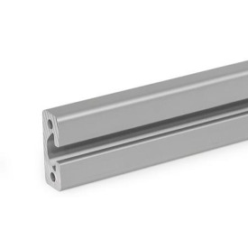 GN 10i Profilati di alluminio, sistema modulare i, scanalature aperte su tutti i lati, profilato di tipo pesante Dimensione del profilo: I-40168S<br />Finitura: N - Anodizzato, colore naturale