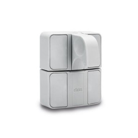 GN 449.1 Türschnäpper, Kunststoff, justierbar, mit Abdeckung Form: B - Schnappverschluss mit Verriegelung, mit Fingergriff<br />Farbe: LG - grau, matt