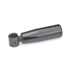 GN 598.3 Umleggriffe Kunststoff, Umlegmechanik Stahl 