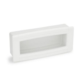 GN 739 Griffmulden, Kunststoff Farbe: WS - weiß, RAL 9002, matt