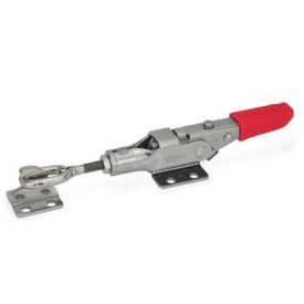 GN 853 Edelstahl-Verschlussspanner mit Verriegelung Form: TG - mit Zuganker, mit Gegenhalter, Zuganker mit Öse