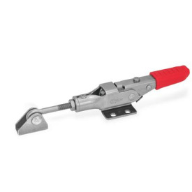 GN 853 Edelstahl-Verschlussspanner mit Verriegelung Form: TU - mit Zuganker, mit Gegenhalter, Zuganker mit Haken