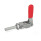 GN 843.1 Schubstangenspanner, Edelstahl Form: AS - ohne Befestigungswinkel