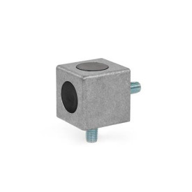 GN 33b Würfelverbinder, Aluminium, für Aluprofile (b-Baukasten) Kennziffer: 2 - Verbindung von 2 Profilen