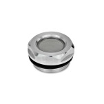 Belüftungs- / Entlüftungssiebe, Aluminium, mit Edelstahl-Gewebe