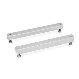 GN 900.1 Befestigungssätze, Aluminium Form: B - mit Befestigungsgewinde