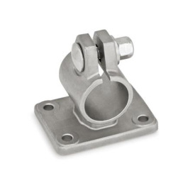 GN 146.5 Flansch-Klemmverbinder, Edelstahl, mit 4 Bohrungen Form: A - ohne Dichtungen