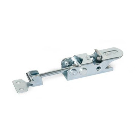 GN 761.1 Spannverschlüsse, Stahl / Edelstahl, mit Verriegelung Form: T - Zuganker mit T-Stück, mit Gegenhalter<br />Werkstoff: ST - Stahl