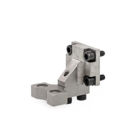 GN 867.1 Gegenhalter, Stahl, für Andrückschrauben Form: Z - für zwei Druckschrauben<br />Oberfläche: NC - chemisch vernickelt