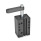 GN 875 Schwenkspanner, in Blockbauweise Form: B - Spannarm mit Gewindebohrung