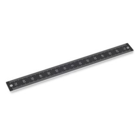 GN 711.2 Righe graduate, alluminio, con fori di montaggio Tipo: S - Numeri disposti verticalmente (sequenze di numeri U, M, O)<br />Sequenza dei numeri: M