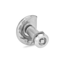 GN 119 Türverriegelungen, Edelstahl, Betätigung mit Bedienelement oder Steckschlüssel Werkstoff: NI - Edelstahl<br />Form: VK7 - mit Vierkant
