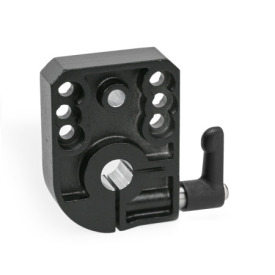 GN 9734 Klemmplatten, Zink-Druckguss, für konfigurierbare Lineareinheiten Form: A - für mechanische bzw. ohne Stellungsanzeiger
