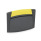 GN 733 Maniglie da incasso, montaggio con viti, plastica Tipo: S - con aletta di chiusura (disponibile solo nella misura b1=120)
Colore della calottina: DGB - Giallo, RAL 1021, finitura mat