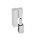 GN 161.2 Scharniere, Zink-Druckguss, aushängbar Farbe: SR - silber, RAL 9006, strukturmatt
Form: R - festes Lager (Stift) rechts