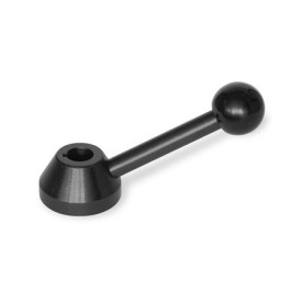 GN 223 Schalterknebel, Stahl Bohrungskennzeichen: K - mit Nabennut DIN 6885-1 P9
