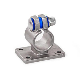 GN 146.5 Flansch-Klemmverbinder, Edelstahl, mit 4 Bohrungen Form: B - mit Dichtungen