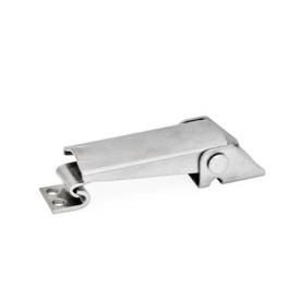 GN 831 Spannverschlüsse, Stahl, Edelstahl Werkstoff: NI - Edelstahl<br />Form: A - ohne Sicherung<br />Kennziffer: 1 - lange Ausführung