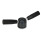 GN 200 Arretierelemente, Stahl Form: C - mit 2 Verstellhebeln