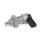 GN 612.8 Rastriegel, Zink-Druckguss Form: AK - mit Kontermutter