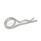 GN 1024 Federstecker, Edelstahl Form: D - mit doppelter Windung