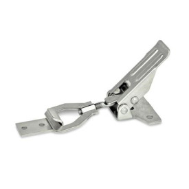GN 831.1 Spannverschlüsse, Stahl / Edelstahl, ohne Sicherung Werkstoff: NI - Edelstahl