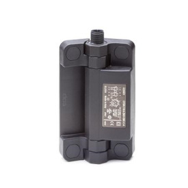 GN 239.6 Sicherheits-Schaltscharniere mit Stecker, Kunststoff Form: AS - Anschlussstecker oben