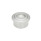 GN 509.1 Elementi di scorrimento a sfera, corpo di contenimento in acciaio / acciaio INOX, con collare Materiale/Finitura: NNI - Corpo di contenimento in acciaio INOX
