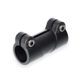 GN 242.9 Muffen-Klemmverbinder, Kunststoff Farbe: SW - schwarz, RAL 9005, matt