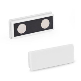 GN 53.2 Haftmagnete, Rechteckform, mit Kunststoffgehäuse Farbe: WS - weiß, RAL 9003