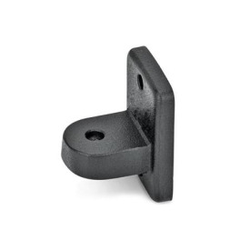 GN 271 Laschen-Klemmverbinder, Aluminium Oberfläche: SW - schwarz, RAL 9005, strukturmatt