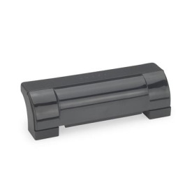 GN 630 Griffleisten, Kunststoff Farbe: DSG - schwarzgrau, RAL 7021, glänzend