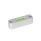 GN 2283 Livelle a bolla monodirezionali, Corpo di contenimento alluminio, per montaggio con viti Materiale / Finitura: ALN - Anodizzato, colore naturale
Sensibilità: 50 - Minuti angolari, movimento bolla di 2 mm
Tipo: AV - Allineata, montaggio frontale (non regolabile)