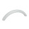 GN 565.4 Maniglie ad arco, alluminio Tipo: A - Montaggio dal lato posteriore (foro cieco filettato)
Finitura: SR - Argento, RAL 9006, finitura strutturata