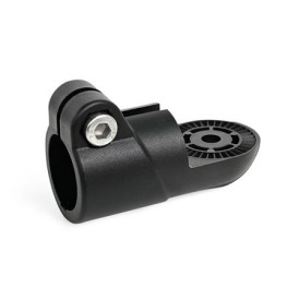 GN 276.9 Laschen-Klemmverbinder, Kunststoff Form: IV - mit Innenverzahnung<br />Farbe: SW - schwarz, RAL 9005, matt